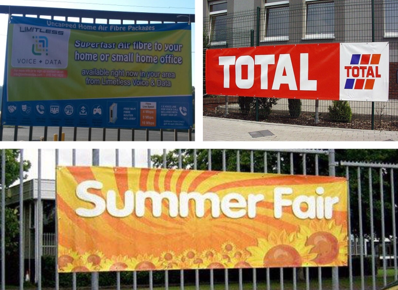 PVC Banner Signs